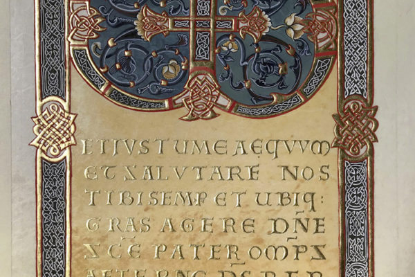 Missel de Saint Denis. Folio 14 r